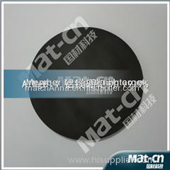 High purity and high density diameter 1-2 inches 5mm thickness puttering target ----- AlMg B14 target