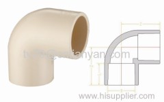 CPVC ASTM2846 standard water supply fittings(90 DEG ELBOW)