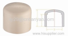 CPVC ASTM2846 standard water supply fittings(CAP)