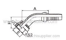 20541C 45 degree Metric Female 24 multiseal fittings H.T DIN3868