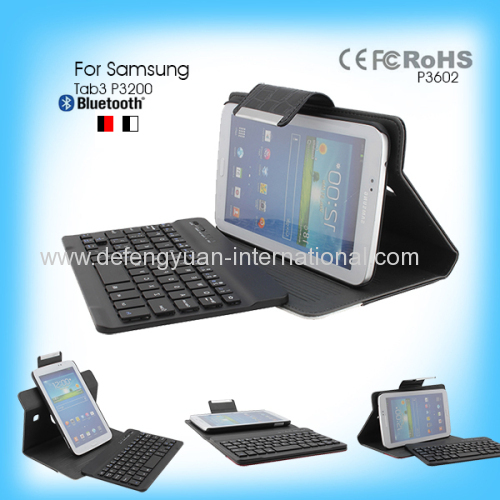 Mini Portable Folding Bluetooth Keyboard with USB Port for Samsung Tab3 P3200