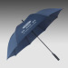 Straight golf umbrellas fiber frame and shaft EVA/rubber handle auto-open pongee fabric luxury