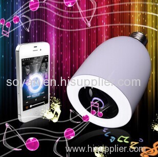 Wireless LED Lamp Bluetooth Audio Speaker