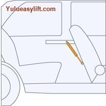 Folding Table Gas Shock