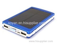 10000mAh USB Universal External Solar Battery Charger Power Bank