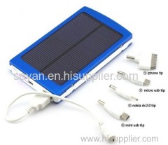 10000mAh USB Universal External Solar Battery Charger Power Bank