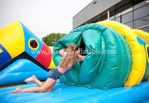 Exciting funny inflatable caterpillar tunnel