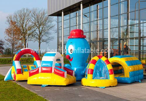 Octopus Inflatable Structure Obstacle Course