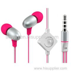 2014 New Metal Earphones with Mic