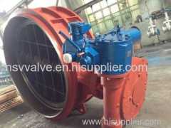 Butt weld butterfly valve