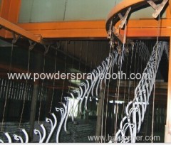 Hardware powder coating line