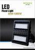 IP65 80w Industrial LED Flood Lights 50HZ - 60HZ / Ra 70