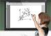 Durable Electronic Interactive Whiteboard Free Software 96 Inch With Smooth Writing