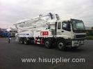 truck mounted concrete pump boom pump truck