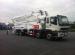 truck mounted concrete pump boom pump truck