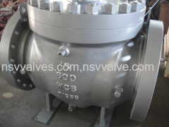 Top entry ball valve