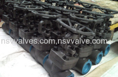 BB forged steel gate valve