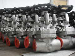 BB forged steel gate valve