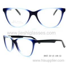 Fashion Oval Shape Acetate Optical Frames For Ladies