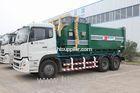 13.4ton Garbage Refuse Collection Vehicles 6x4 Truck With Detachable Container