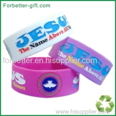 custom wholesale promotional silicone wristbands