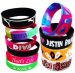 Sport Color Silicone & Rubber Wist Brand With Printed