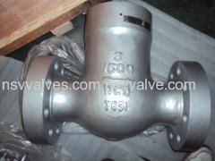 BS1868 PSC Swing Check Valve flange end