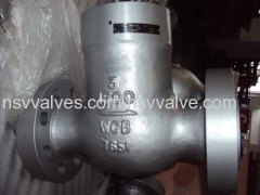 BS1868 PSC Swing Check Valve flange end