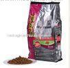 Heavy Duty Quad Seal Pet Food Packaging / Stand up zip lock pouch 15kg