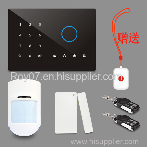 30 Rooms Home Burglar Alarm System with 6 Smoke Detectors