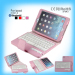 Removable Bluetooth Keyboard Leather Case for Popular Mini Tablet Ipad Mini