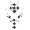 Hot fashion 925 sterling silver charm necklaces pendant with the shape transformed