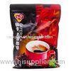 Printing Polyester Zip-Lock Coffee Packaging Bags With Valve Bottom Gusset