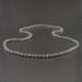 Super flash 14 karat gold gemstones chain necklace for women