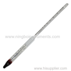 Alcoholometer have thermometer