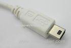 USB 2.0 5pin white Digital Camera USB Cables USB To USB Data Transfer Cable