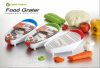 Plastic Kitchen Fruit and Vegetable Grater with Food Container