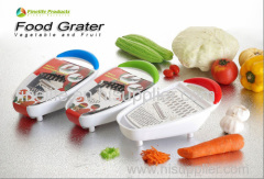 Plastic Kitchen Fruit and Vegetable Grater with Food Container