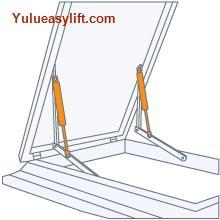 Ship Building Gas Spring Support