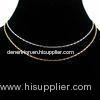 2012 hot selling 18 inch mens silver chain necklaces with factory price