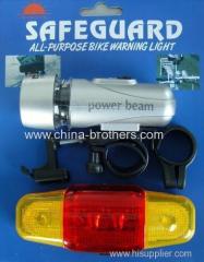 Hot Sale Yellow Head Bicycle Lamp Set