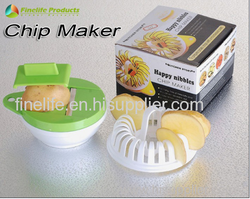 Hot selling plastic microwave potato chips maker