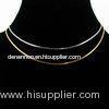 OEM / ODM affordable plain link chain brass necklace for unisex with factory price