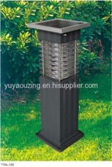 Large Outdoor Garden Stainless Steel Solar Landscape Light Lamp Lawn