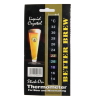 Wine Thermometer Strip; Stick on Thermometer