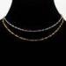 2012 hot selling 18 inch plain chain necklace with individual polybag