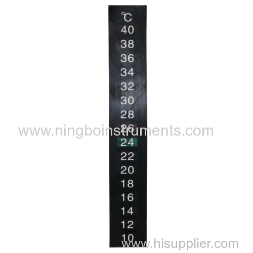 wine thermometer strip ;