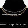 Classic and custom gold and silver plating brass link chain necklaces for unisex