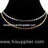 High quality guaranteeclassic brass necklace plain chain necklace for female