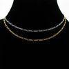 Affordable plain link chain brass necklace for unisex with factory price